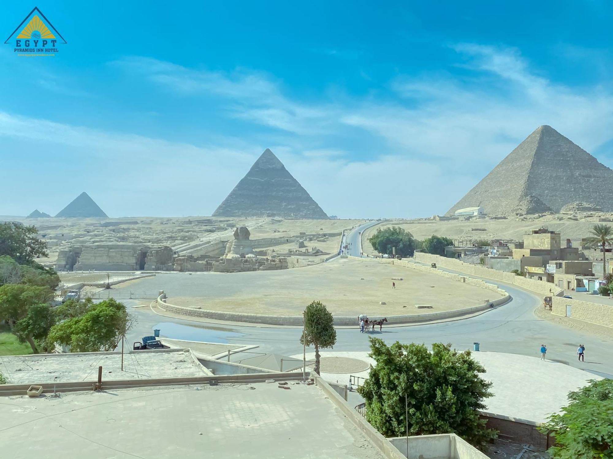Egypt pyramids inn Kafret el-Gabal Exteriör bild
